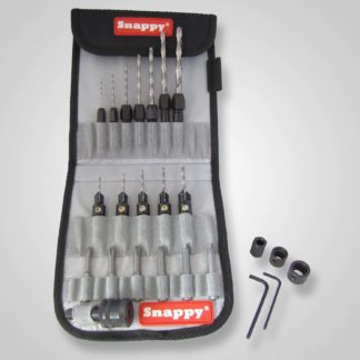 Snappy Tools 40020 7-Piece Drill Bit Adapter Set 3//32 1//8 7//32 and 1//4 Inch Bit Size Use on Metal 5//32 Wood or Plastic Hex Shank Socket 3//16 1//16
